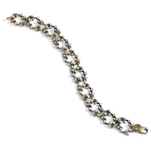 Load image into Gallery viewer, Vintage Leaf Crown Crystal Bracelet - Sweet Romance Wholesale
