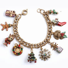 Load image into Gallery viewer, Christmas Carol Charm Bracelet BR306 - Sweet Romance Wholesale