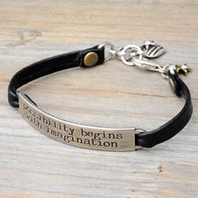 Load image into Gallery viewer, Inspirational Message Leather Bracelets - Sweet Romance Wholesale