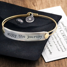 Load image into Gallery viewer, Enjoy The Journey Inspirational Message Bracelet BR414 - Sweet Romance Wholesale