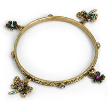 Load image into Gallery viewer, Dragonfly Bangle Bracelet - Sweet Romance Wholesale