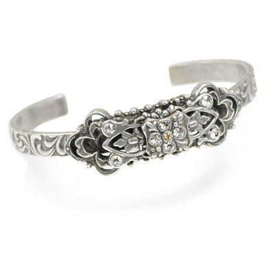 Charlotte Silver Bracelet BR487-SIL - Sweet Romance Wholesale