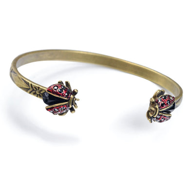 Ladybug Cuff Bracelet - Sweet Romance Wholesale