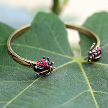 Load image into Gallery viewer, Ladybug Cuff Bracelet - Sweet Romance Wholesale