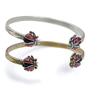Ladybug Cuff Bracelet - Sweet Romance Wholesale