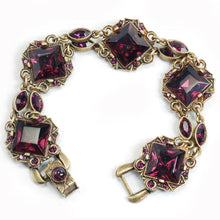 Load image into Gallery viewer, Art Deco Vintage Squares Bracelet BR540 - Sweet Romance Wholesale