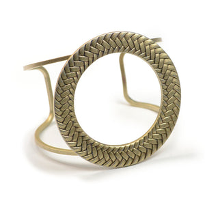 Modern Circle Mid-Century Cuff Bracelet - Sweet Romance Wholesale