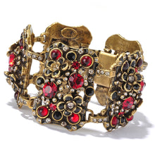 Load image into Gallery viewer, Garnet Garden Bracelet BR705 - Sweet Romance Wholesale