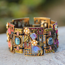 Load image into Gallery viewer, Art Deco Chinese Rose Screen Vintage Bracelet BR999 - Sweet Romance Wholesale