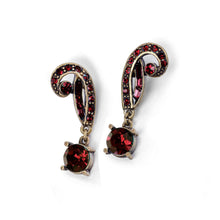 Load image into Gallery viewer, Art Deco Vintage Hollywood Crystal Earrings E1102 - Sweet Romance Wholesale