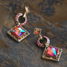 Load image into Gallery viewer, Art Deco Diamond Harlequin Wedding Earrings E1103 - Sweet Romance Wholesale