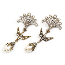 Load image into Gallery viewer, Little Swallows of Peace Earrings - Sweet Romance Wholesale