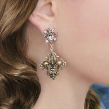 Load image into Gallery viewer, French Fleur De Lis Earrings E1121 - Sweet Romance Wholesale