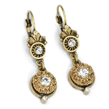 Load image into Gallery viewer, Victorian Rosette Earrings E1172 - Sweet Romance Wholesale