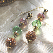 Load image into Gallery viewer, Long Slinky Bead Earrings E1188 - Sweet Romance Wholesale