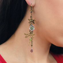 Load image into Gallery viewer, Dragonflies Dangles Earrings E1189 - Sweet Romance Wholesale
