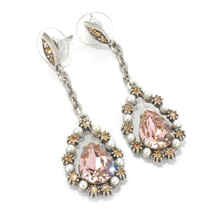 Crystal Lorena Earrings E1197 - Sweet Romance Wholesale