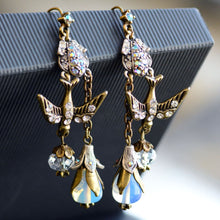 Load image into Gallery viewer, Opal Spirit Bird Earrings E1210 - Sweet Romance Wholesale