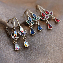 Load image into Gallery viewer, Swarovski Crystal Dainty Teardrop Earrings - Sweet Romance Wholesale