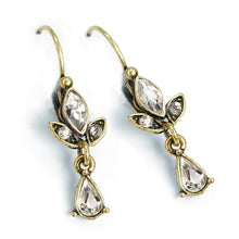 Load image into Gallery viewer, Swarovski Crystal Dainty Teardrop Earrings - Sweet Romance Wholesale