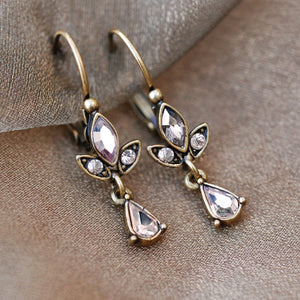 Swarovski Crystal Dainty Teardrop Earrings - Sweet Romance Wholesale