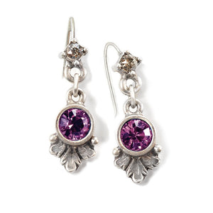 Swarovski Crystal Dainty Birthstone Earrings E1248 - Sweet Romance Wholesale