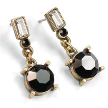 Load image into Gallery viewer, Crystal Orb Earrings E1252 - Sweet Romance Wholesale