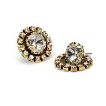 Load image into Gallery viewer, Crystal Halo Earrings E1256 - Sweet Romance Wholesale