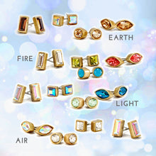 Load image into Gallery viewer, Set of 4 Crystal Stud Earrings E1259 - Sweet Romance Wholesale