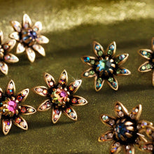 Load image into Gallery viewer, Night Flower Stud Earrings - Sweet Romance Wholesale