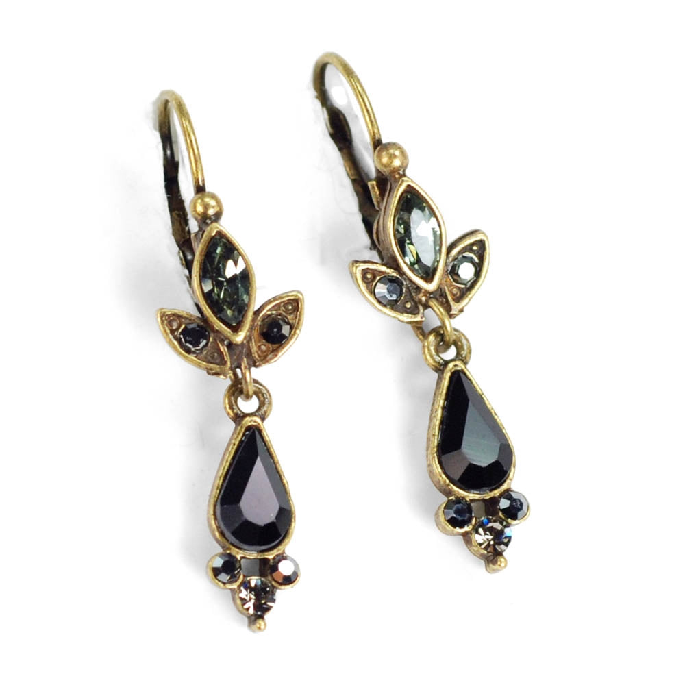 Starlight Crystal Dangle Earrings E1320 - Sweet Romance Wholesale