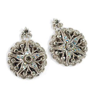 Sea Stars Crystal Earrings E1349 - Sweet Romance Wholesale