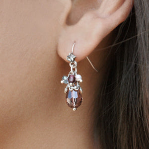 Ocean Cluster Earrings E1355 - Sweet Romance Wholesale