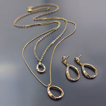 Load image into Gallery viewer, Art Deco Mid Century Modern Slinky Hoop Earrings E1376 - Sweet Romance Wholesale