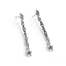 Load image into Gallery viewer, Thin Crystal Bar Earrings E1388 - Sweet Romance Wholesale