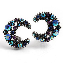 Load image into Gallery viewer, Indigo Blue Moon Earrings - Sweet Romance Wholesale