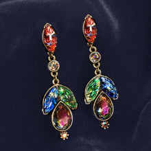 Load image into Gallery viewer, Vintage Opal Glass Earrings E3156 - Sweet Romance Wholesale