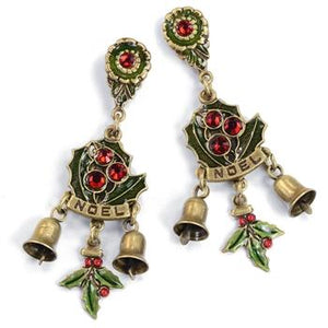 Holly Bells Earrings - Sweet Romance Wholesale