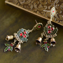 Load image into Gallery viewer, Holly Bells Earrings - Sweet Romance Wholesale