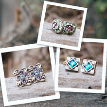 Load image into Gallery viewer, Etheria Stud Earring Trio Set E636-ET - Sweet Romance Wholesale