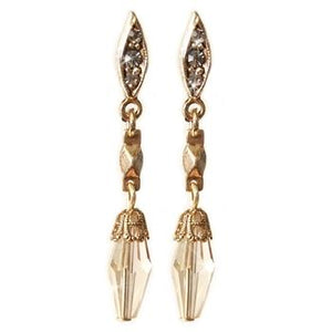 Crystal Prism Earrings E799 - Sweet Romance Wholesale