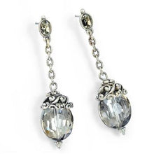 Load image into Gallery viewer, Oval Crystal Earrings - Sweet Romance Wholesale