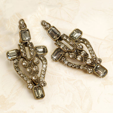 Art Deco Torch Earrings E890 - Sweet Romance Wholesale