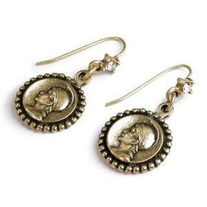Coin Earrings E895 - Sweet Romance Wholesale