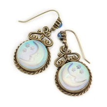 Load image into Gallery viewer, Iridescent Moon Earrings E918 - Sweet Romance Wholesale