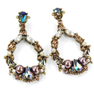 Jewel Loop Earrings - Sweet Romance Wholesale