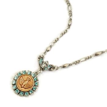 Bird Spirit Coin Necklace N1064 - Sweet Romance Wholesale