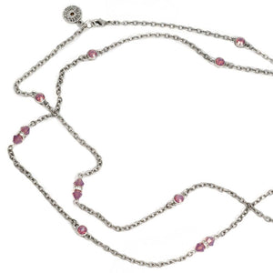 Crystal Sparkle Chain Necklace N1153 - Sweet Romance Wholesale