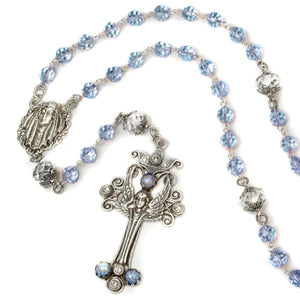 French Angel Rosary N1169 - Sweet Romance Wholesale