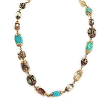 Load image into Gallery viewer, Gemstone Garden Necklace - Short - Sweet Romance Wholesale